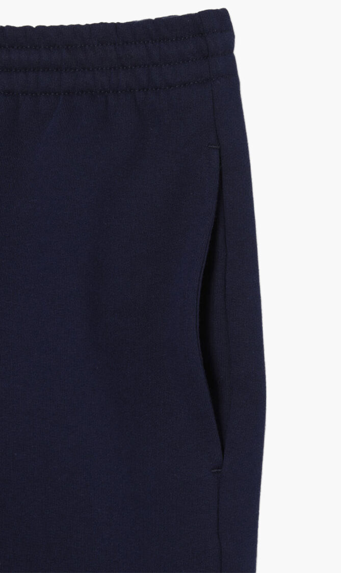 Organic Brushed Cotton Fleece Jogger Shorts