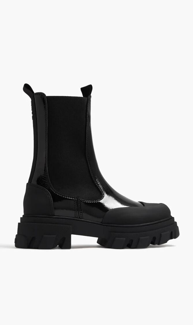 Cleated Mid Chelsea Boots