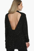 فستان دوا ليبا فرح بتصميم مزين من بيب جينز