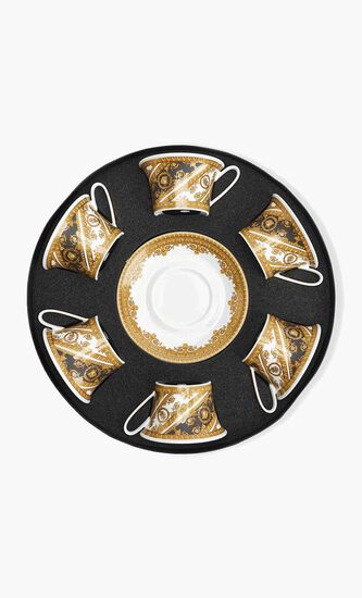 I Love Baroque Tea Cup Set Black