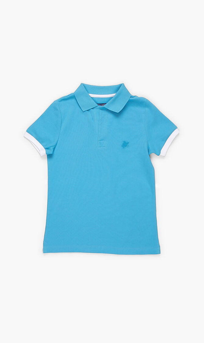Cotton Pique Polo Shirt