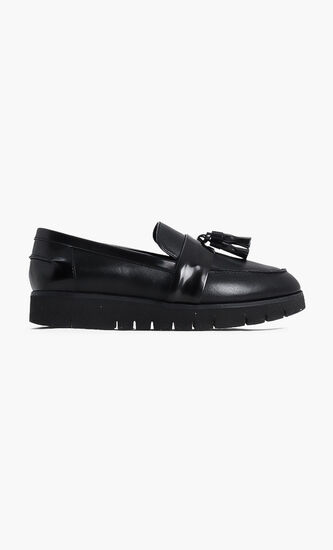 Blenda Tassel Leather Slip-On