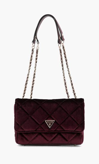 Cessily Velvet Crossbody Bag