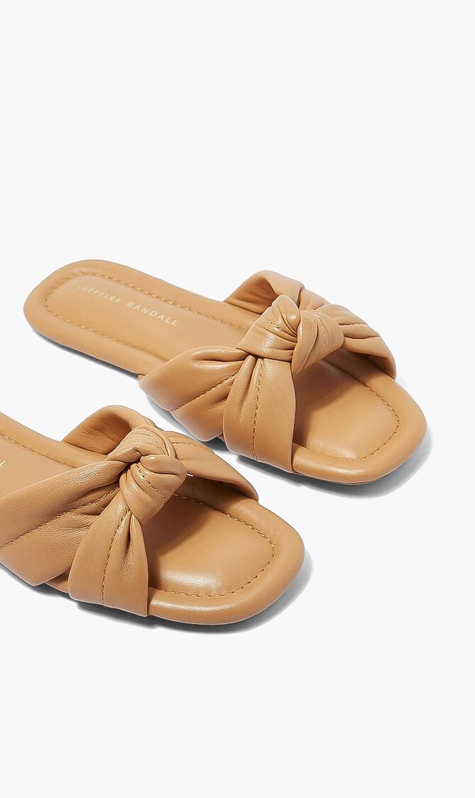 Puffy Knot Sandal