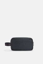 HERITAGE TOILETRY POUCH BLACK WHITE