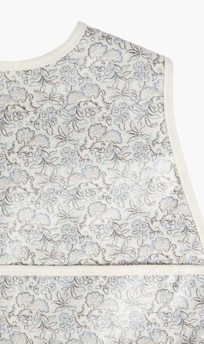 Adjustable Printed Coated Cotton Bib