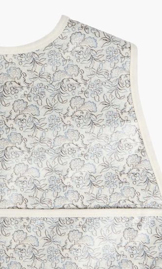 Adjustable Printed Coated Cotton Bib