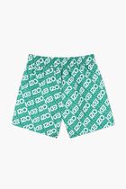 All Over Logo Print Swimming Shorts