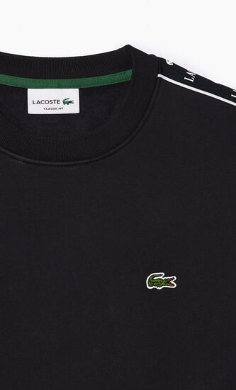 Logo Strip Crew Neck Sweatshirt