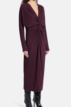 MATHILDE DRESS BORDEAUX