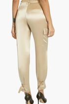Satin Cargo Pants Satin Cargo Pants