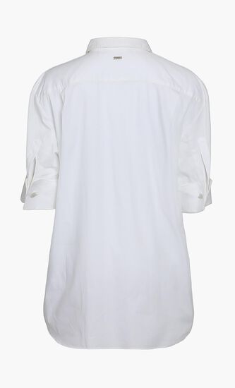 Cuffed Sleeves Shirt