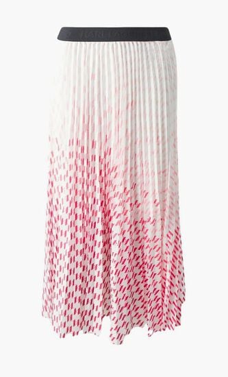 Degrade Pleated Skirt