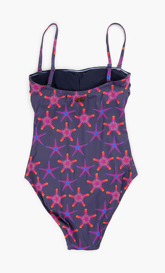 One-piece Starfish Dance Bustier Swimsuit