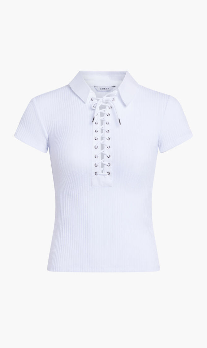 Jordin Lace Up Top