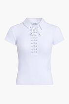 Jordin Lace Up Top