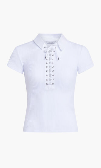 Jordin Lace Up Top