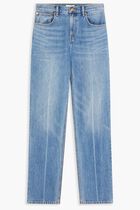 MID-RISE SLIM STRAIGHT JEAN