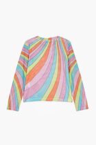 Girls Round Neck Graphic Printed Shirt Girls Round Neck Graphic Printed Shirt