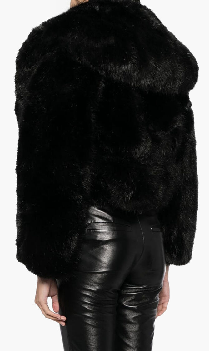 COATPEACOATCABANCAPE FAUX-FUR