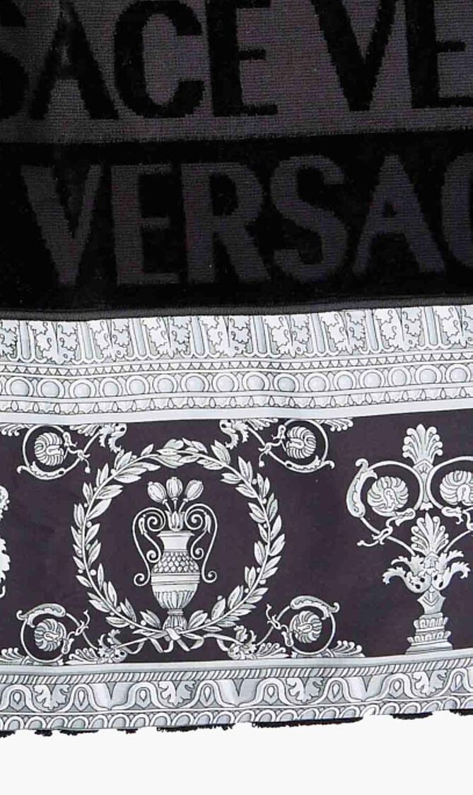 I LOVE BAROQUE TOWEL 5-SET BLACK