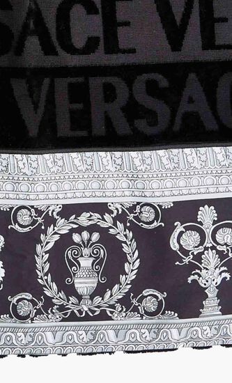 I LOVE BAROQUE TOWEL 5-SET BLACK