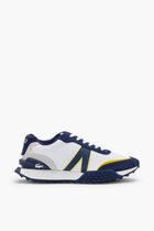 L-spin Deluxe Leather And Corduroy Trainers
