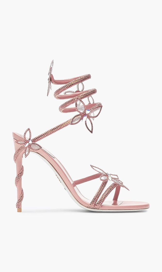 Snake Embellished Pumps