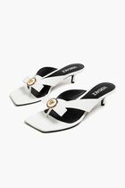 SANDAL T45 PATENT CALF LEATHER