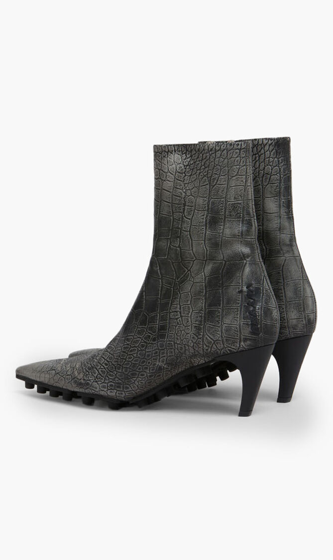 Spike Ankle Boots