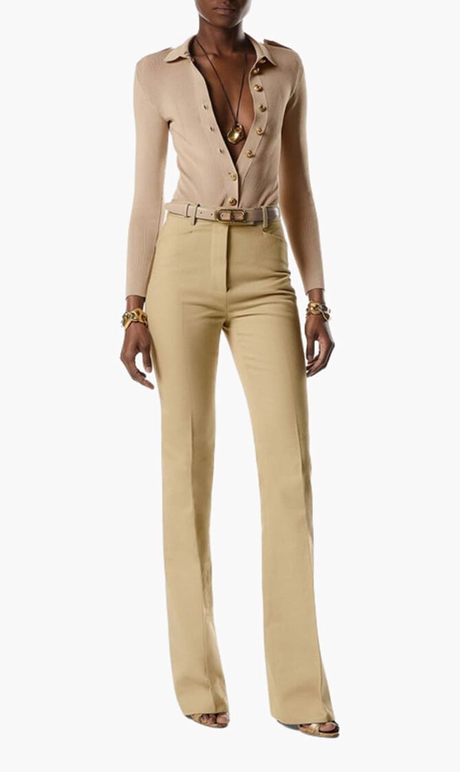 Ribbed Knit Bodysuit