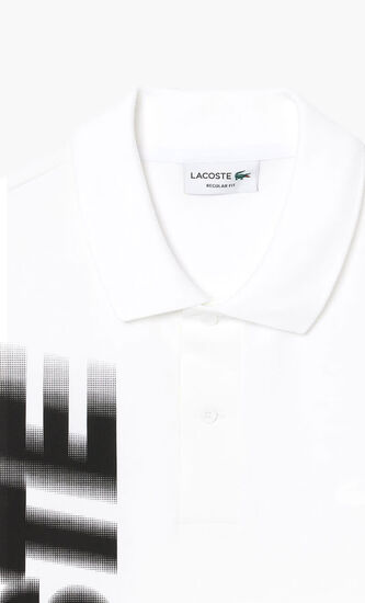 Regular Fit Movement Printed Polo Shirt