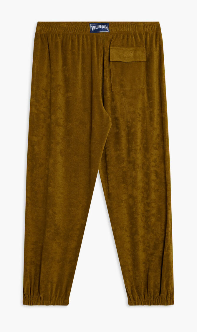 Solid Terry Track Pant