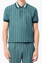 Classic Fit Monogram Jacquard Polo Shirt