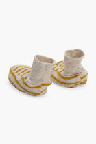 Striped Booties