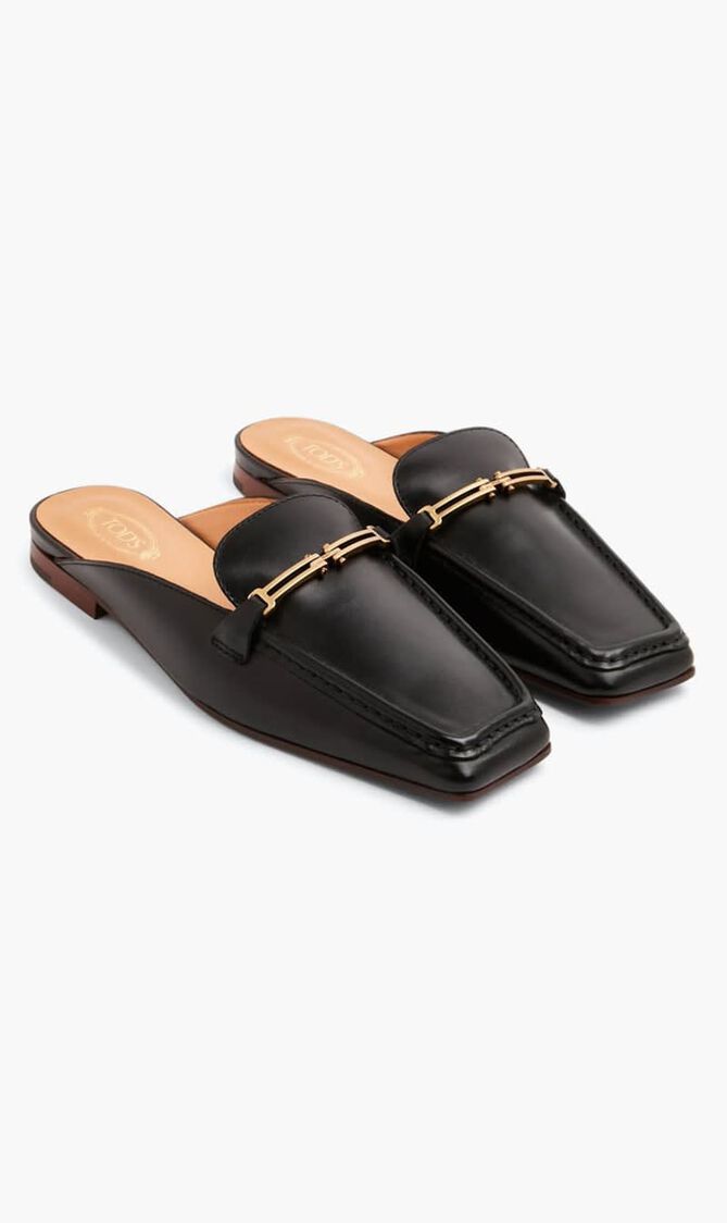 CUOIO FLAT 46K SABOT DOPPIA T SLIM