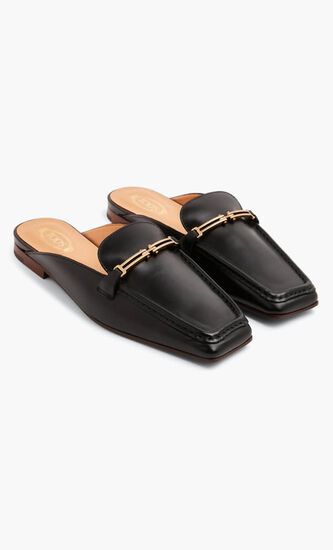 CUOIO FLAT 46K SABOT DOPPIA T SLIM