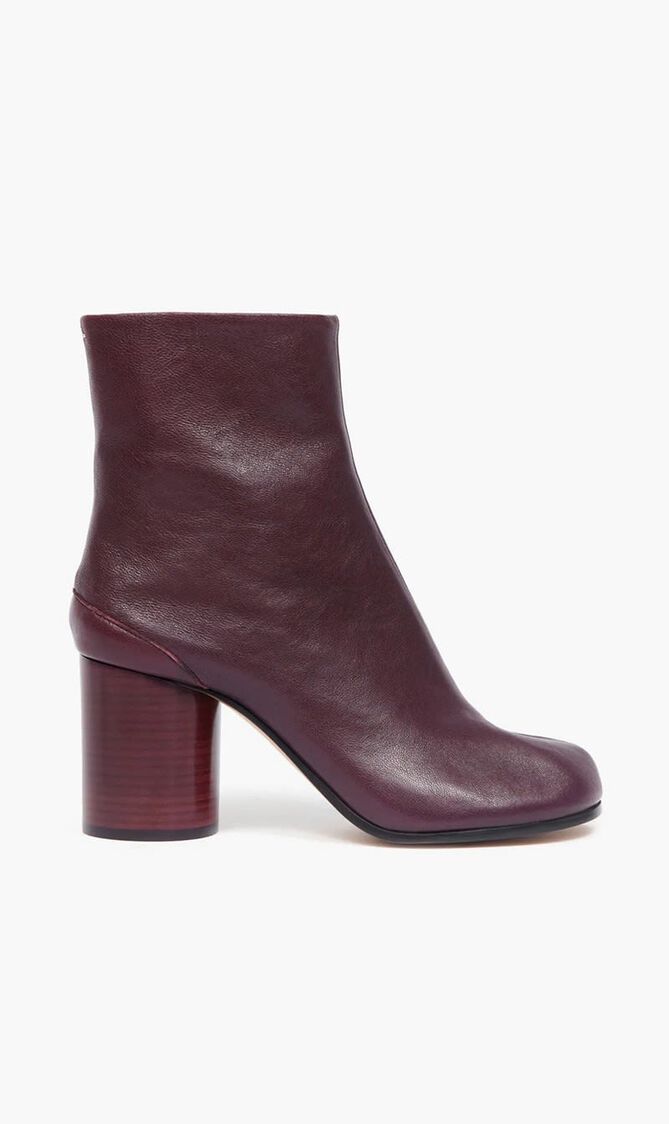 Tabi 80mm Leather Ankle Boots