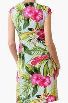 Clara Grand Villa Faux-Wrap Dress