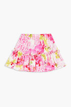 BG SKIRT MINI PLEATED PPLN AO ORCHID