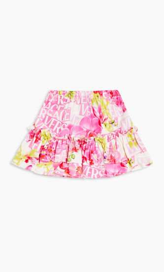 BG SKIRT MINI PLEATED PPLN AO ORCHID