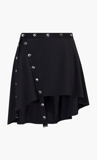 MINI SKIRT JERSEY STRETCH BLACK