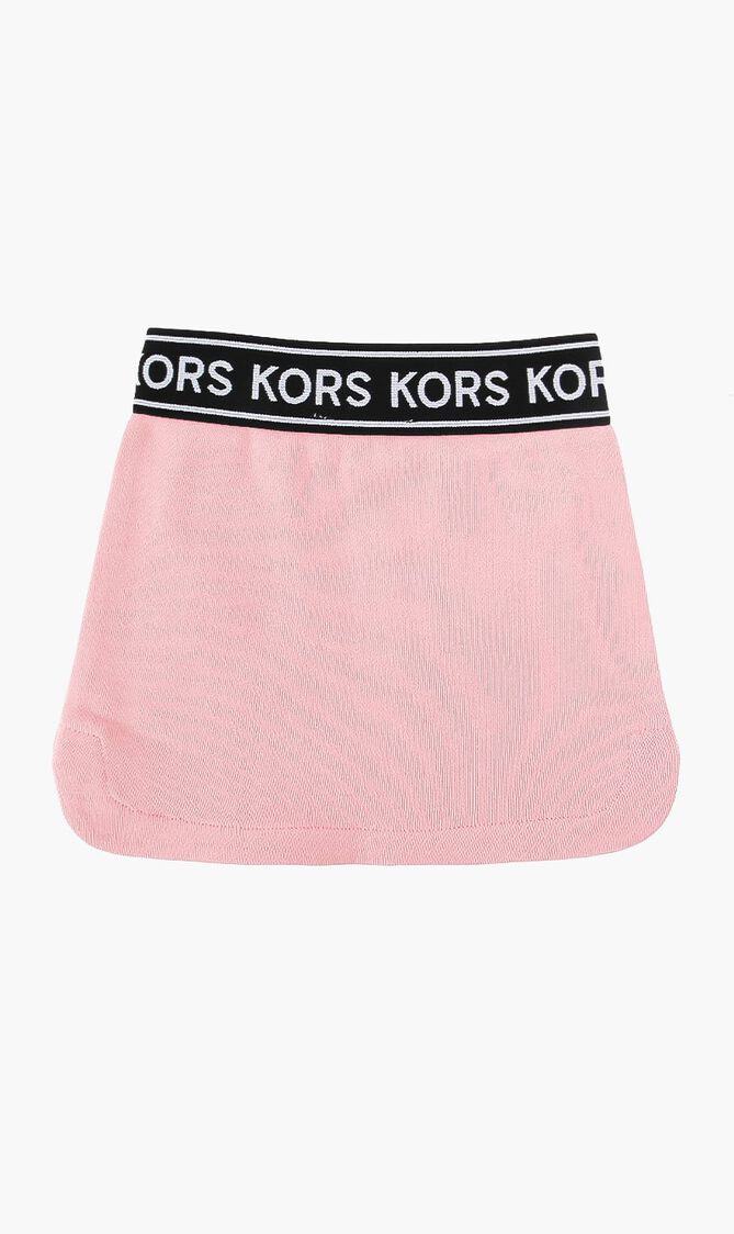 Skirt With Logo-Waistband