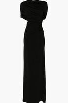 DRAPED CAPE GOWN