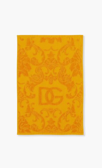 DGA ALL DECORS 5 PIECES BATH TOWELS SET YELLOW