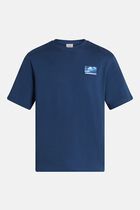 GREEK TEMPLE RUBBER PATCH OVERSIZED T SHIRT