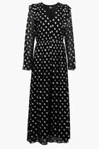 METALLIC MONOGRAM DRESS