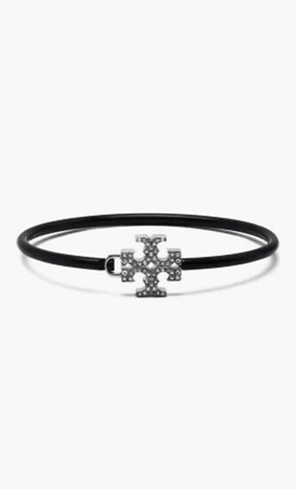 ELEANOR ENAMEL PAVE HINGED CUFF
