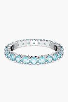 SJC MATRIX RING AQUA BLU/RHS 60 MM