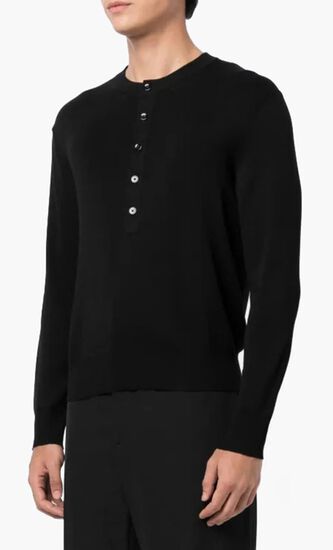Henley Shirt  Made of Silk